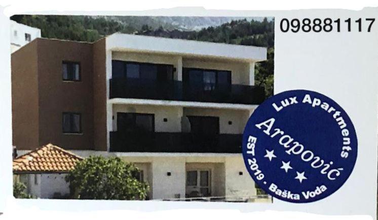 Apartmani Arapovic Baska Voda Ngoại thất bức ảnh